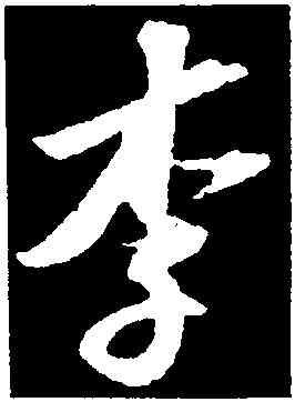 李,蘇軾,書法字典